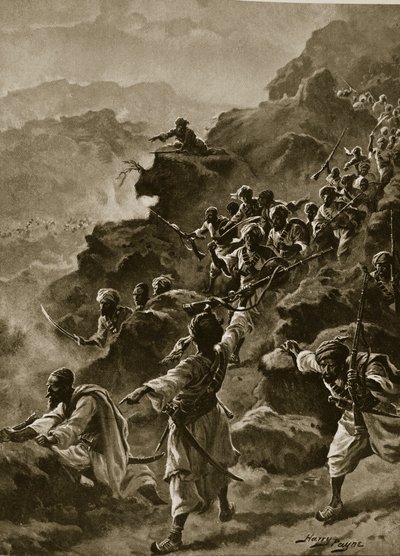 A Raid by the Afridis by Henry Payne